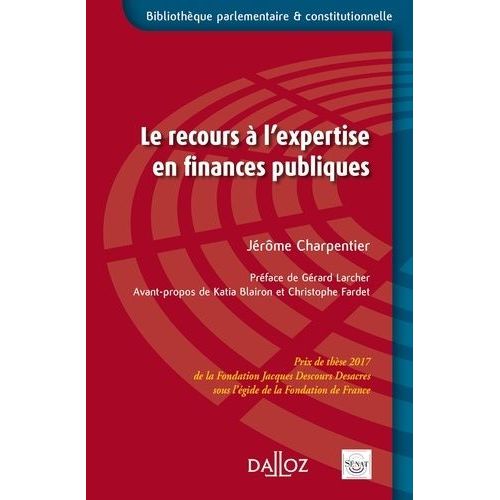 Le Recours À L'expertise En Finances Publiques