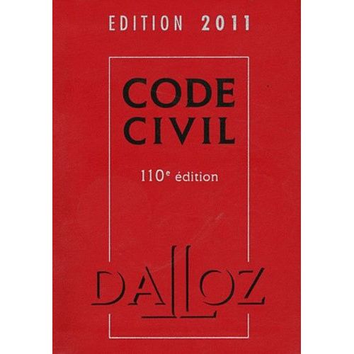 Code Civil 2011