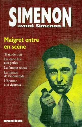 Simenon Avant Simenon Maigret Entre En Scene Rakuten
