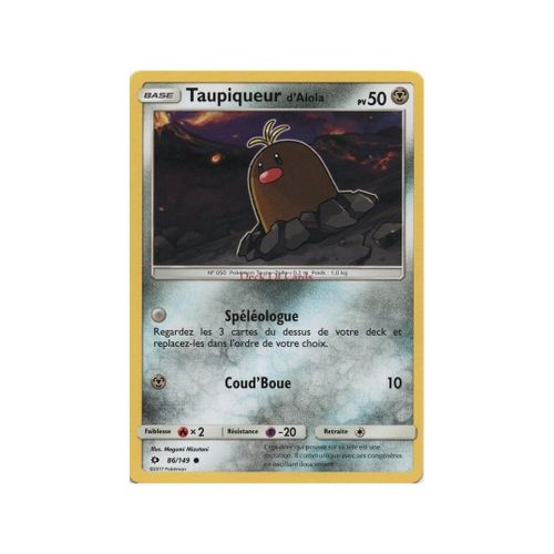 Taupiqueur D'alola (Sl01-86/149)