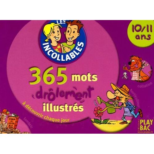 365 Mots Drôlement Illustrés 10/11 Ans