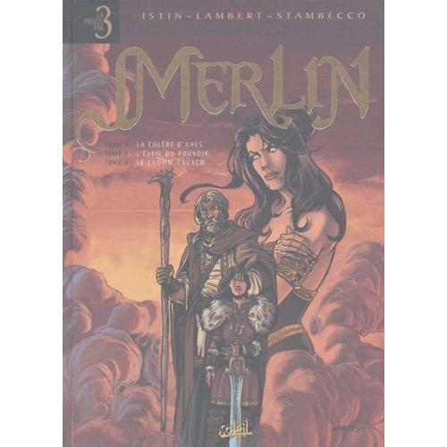 Merlin Tomes 1 À 3 - Tome 1, La Colère D'ahès - Tome 2, L'éveil Du Pouvoir - Tome 3, Le Cromm-Cruach