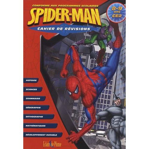 Cahier De Révisions Spider-Man Ce2 - 8-9 Ans