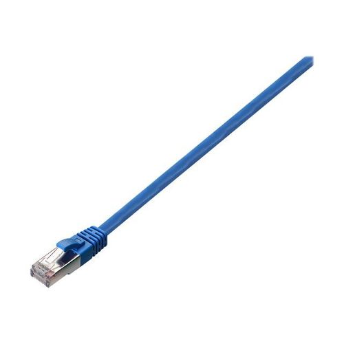V7 - Cordon de raccordement - RJ-45 (M) pour RJ-45 (M) - 5 m - STP - CAT 6 - moulé, sans crochet - bleu