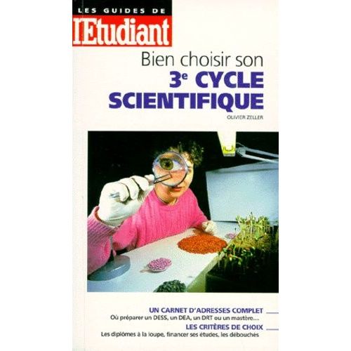 Bien Choisir Son 3e Cycle Scientifique