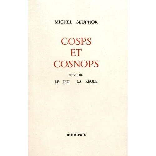 Gosps Et Cosnops - Suivi De Le Jeu, La Règle