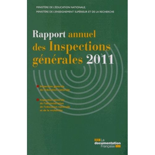 Rapport Annuel Des Inspections Générales 2011