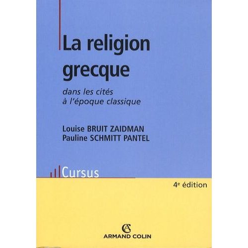 La Religion Grecque Dans Les Cités À L'époque Classique