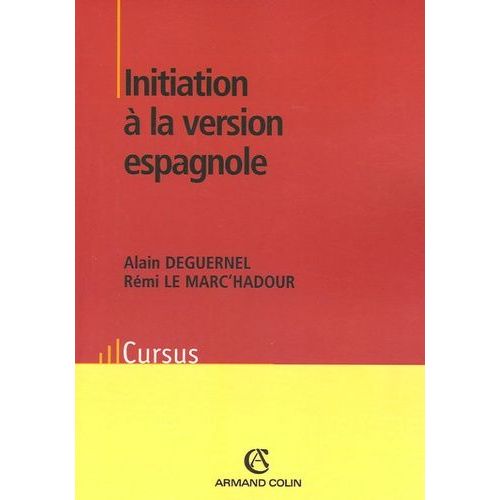 Initiation À La Version Espagnole