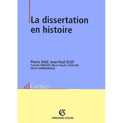 La Dissertation En Histoire - 3ème Édition