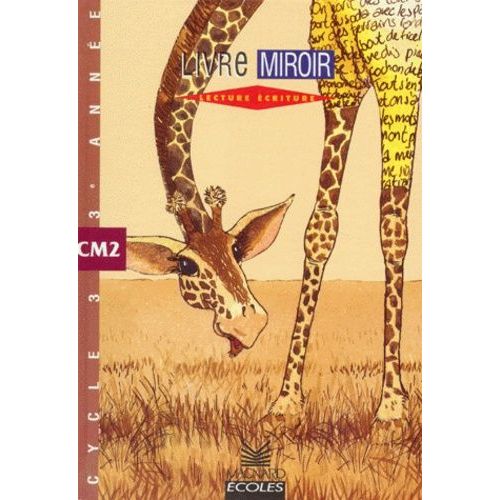 Livre Miroir Lecture Ecriture Cm2 - Cycle D'approfondissement 3ème Année