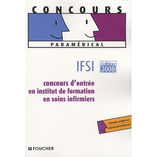Ifsi - Concours D'entrée En Institut De Formation En Soins Infirmiers