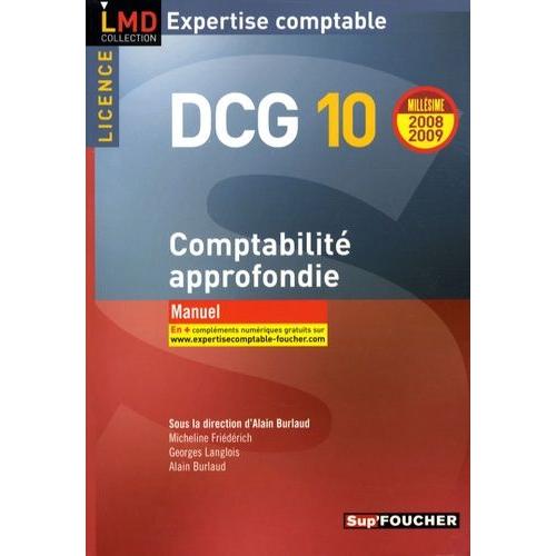 Comptabilité Approfondie Dcg10 - Manuel