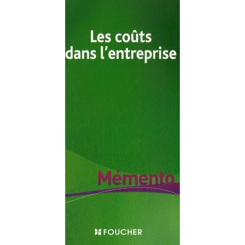 Les Coûts Dans L'entreprise