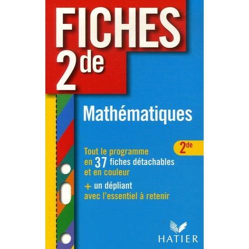 Mathématiques 2e