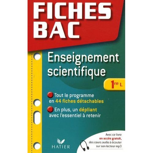 Enseignement Scientique 1e L