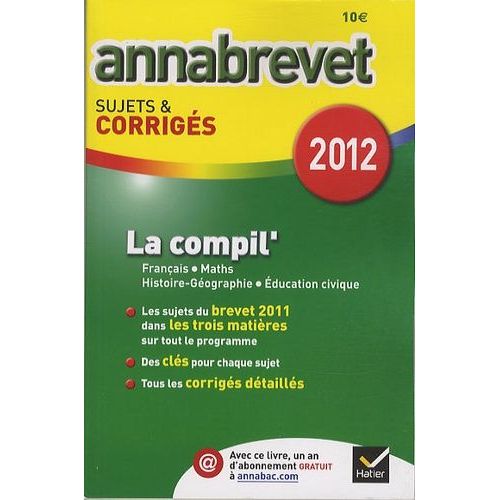 La Compil' - Sujets & Corrigés