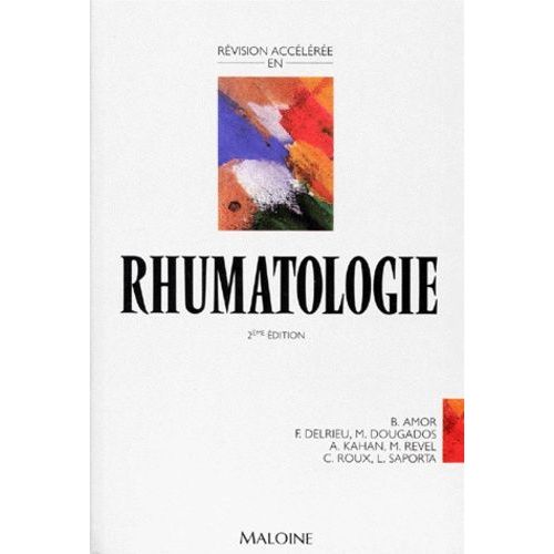 Revision Acceleree En Rhumatologie - 2ème Edition