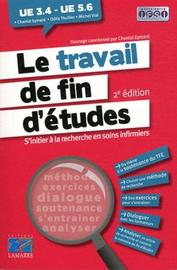 Le Travail De Fin D'études - S'initier À La Recherche En Soins Infirmiers