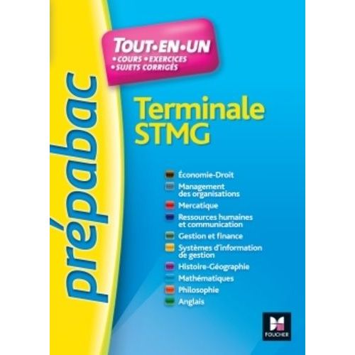 Tout-En-Un Terminale Stmg