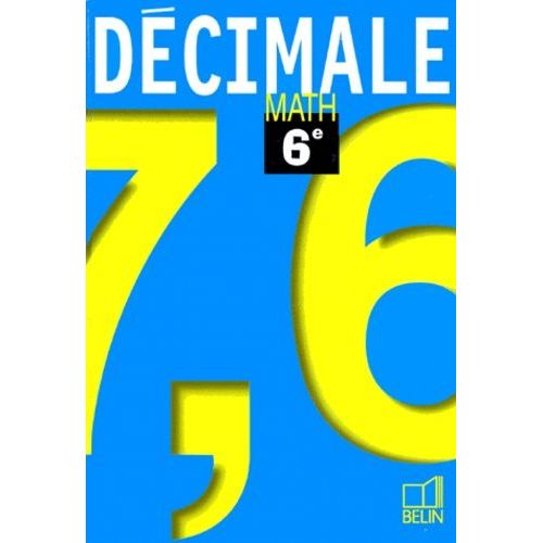 Décimale, 6e - Math