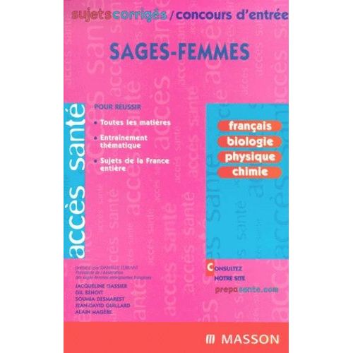 Sages-Femmes - Sujets Corrigés
