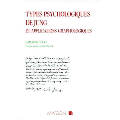 Types Psychologiques De Jung Et Applications Graphologiques