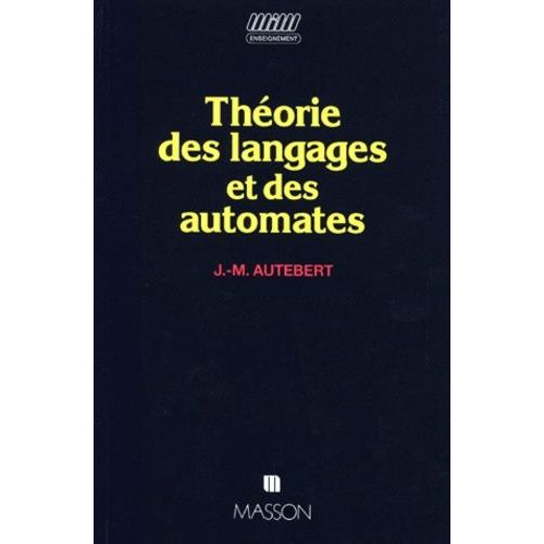 Théorie Des Langages Et Des Automates