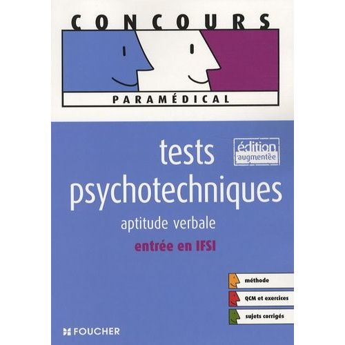 Tests Psychotechniques - Aptitude Verbale Entrée En Ifsi