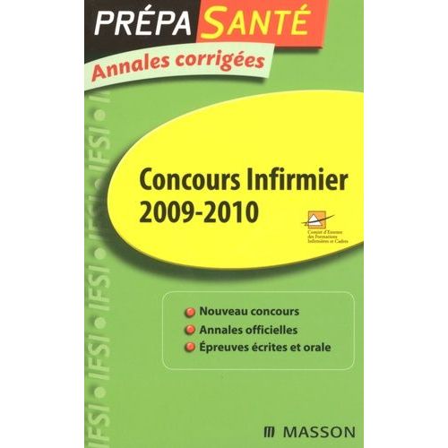 Concours Infirmier - Annales Corrigées