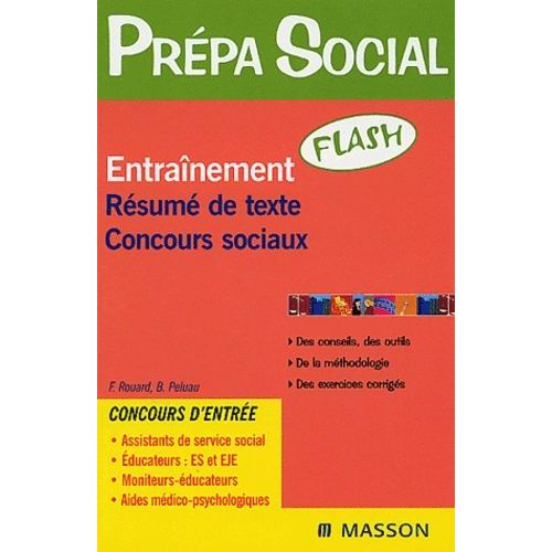 Entraînement Résumé De Texte Concours Sociaux