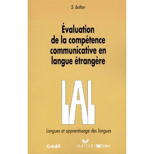 Évaluation De La Compétence Communicative En Langue Étrangère