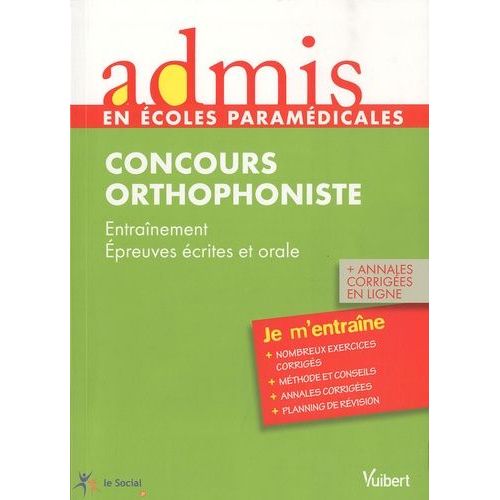 Concours Orthophoniste - Entraînement Epreuves Écrites Et Orale