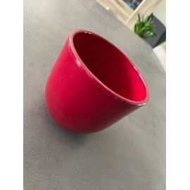 Pot De Fleur Rouge 12x11 Cm