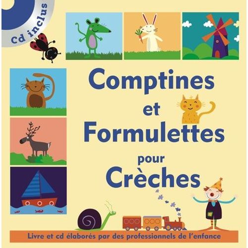 Comptines Et Formulettes Pour Crèches - (1 Cd Audio)