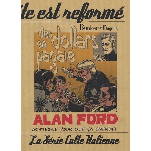 Alan Ford Tome 2 - Des Dollars En Pagaie - Le Clan Dynamite