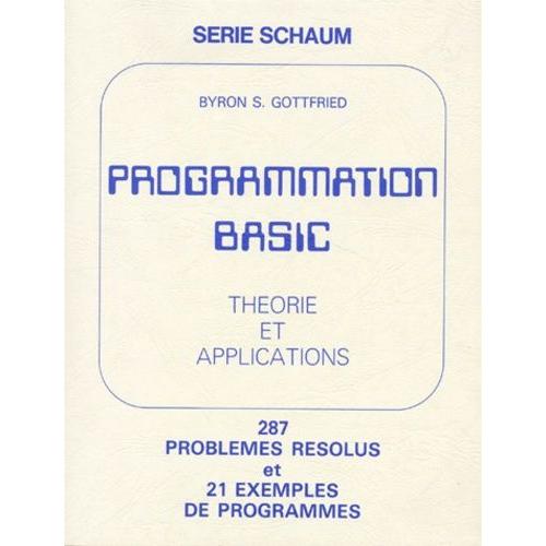 Programmation Basic - Théorie Et Applications