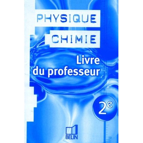 Physique Chimie 2de Livre Du Professeur