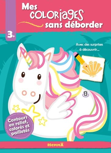 Coloriage Une montagne de livres - Sans Dépasser