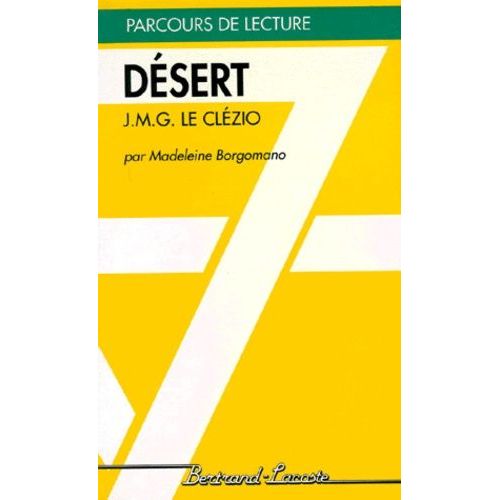 Désert", J. M. G. Le Clézio