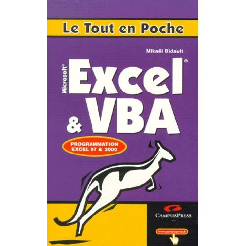 Excel & Vba - Programmation Excel 1997 & 2000