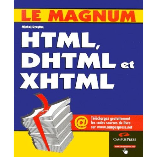 Html, Dhtml Et Xhtml