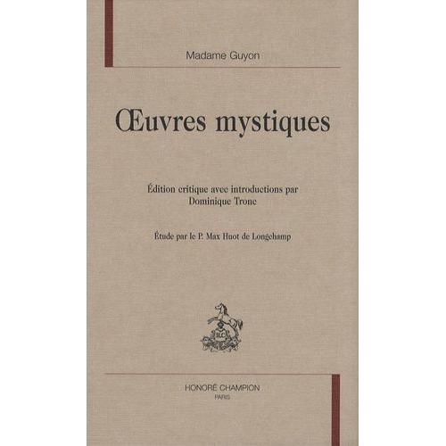 Oeuvres Mystiques