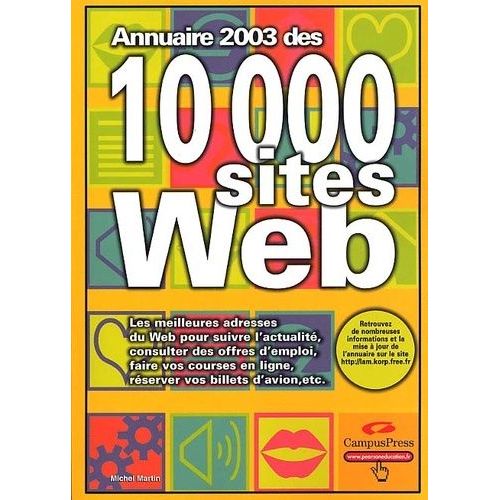 Annuaire 2003 Des 10 000 Sites Web