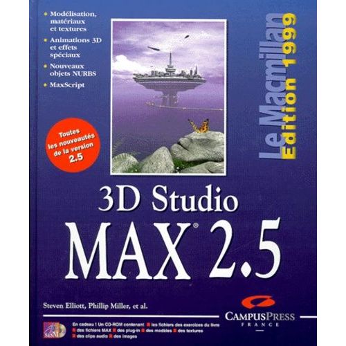 3d Studio Max 2.5 - Edition 1999 (1 Cd-Rom)