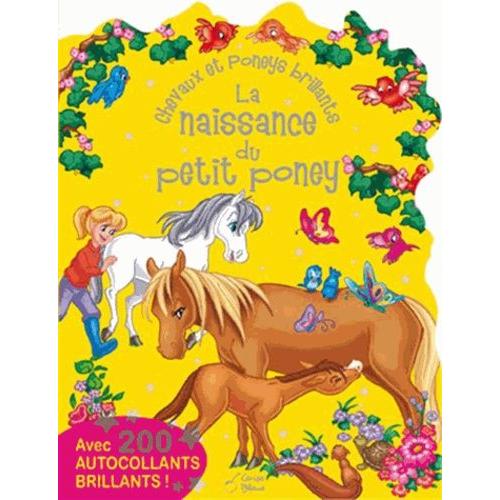 La Naissance Du Petit Poney - Avec 200 Autocollants Brillants !