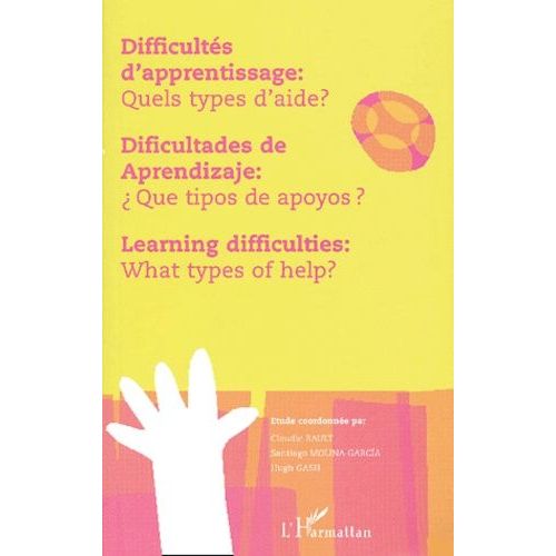 Difficultés D'apprentissage : Quels Types D'aide ? Edition Trilingue Français-Anglais-Espagnol