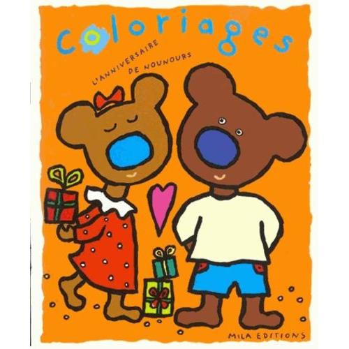 L'anniversaire De Nounours - Coloriages