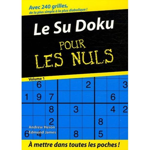Su Doku Pour Les Nuls - Tome 1