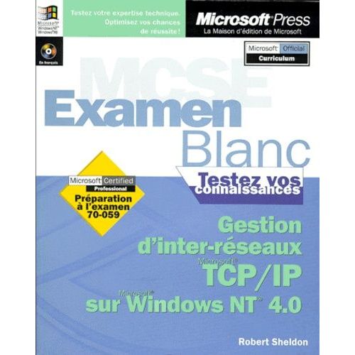Gestion D'inter-Reseaux Tcp/Ip Sur Windows Nt 4.0 - (1 Cd-Rom)